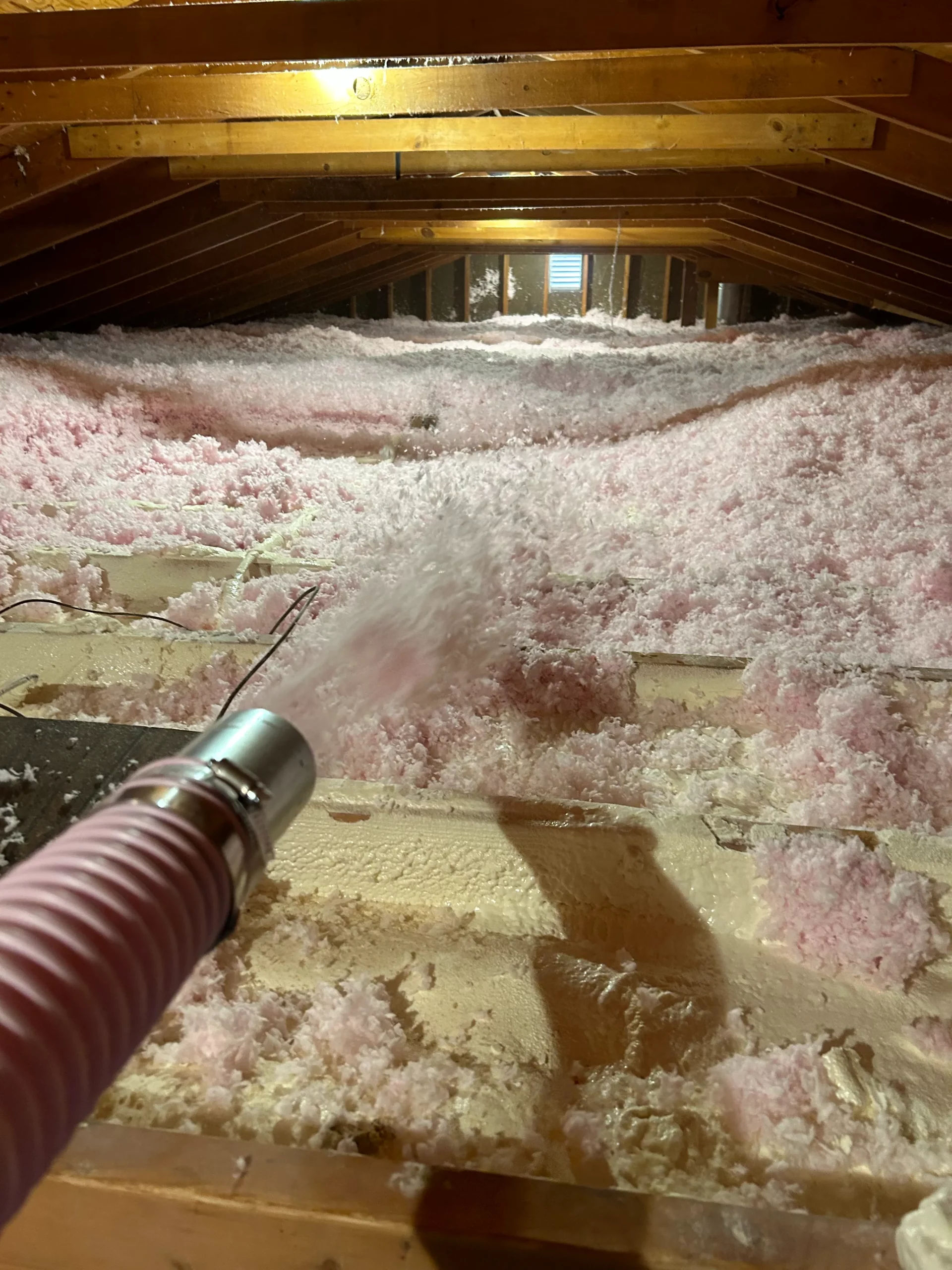 Blown-In Fiberglass Insulation